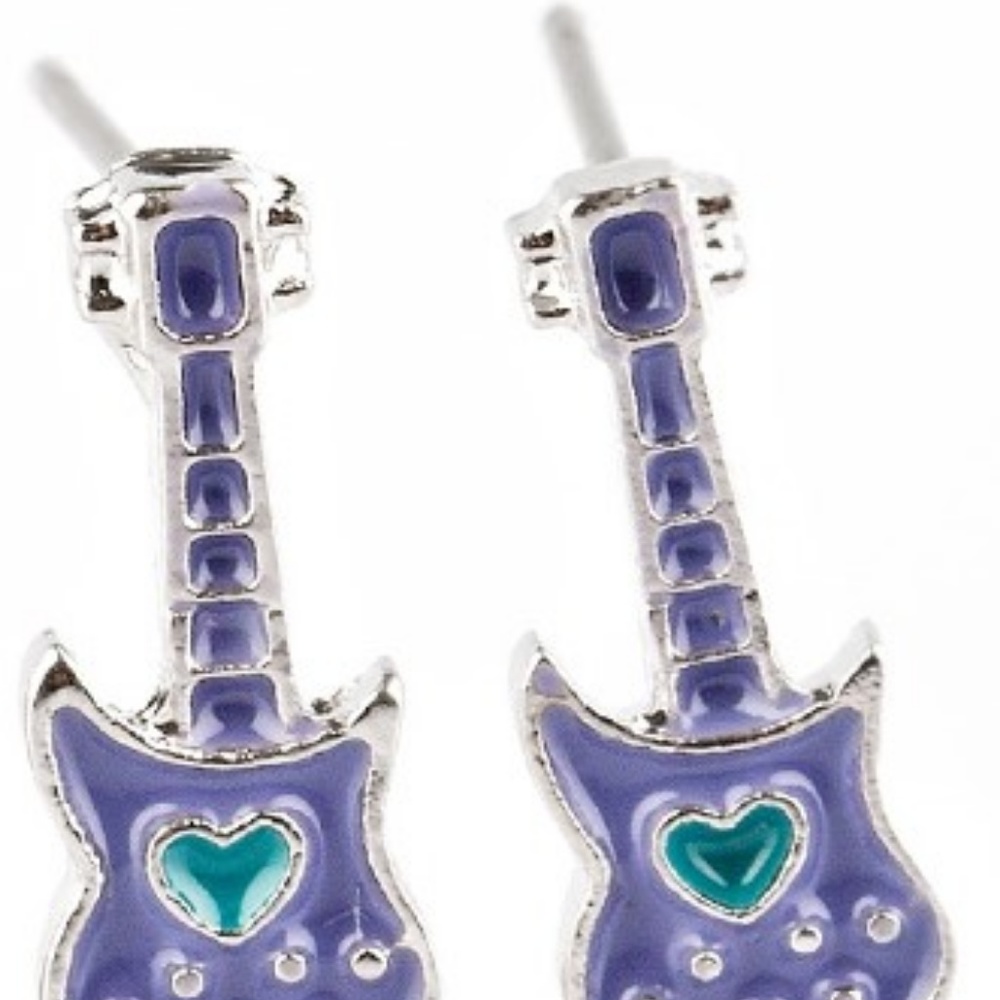 Kids Guitar Earrings